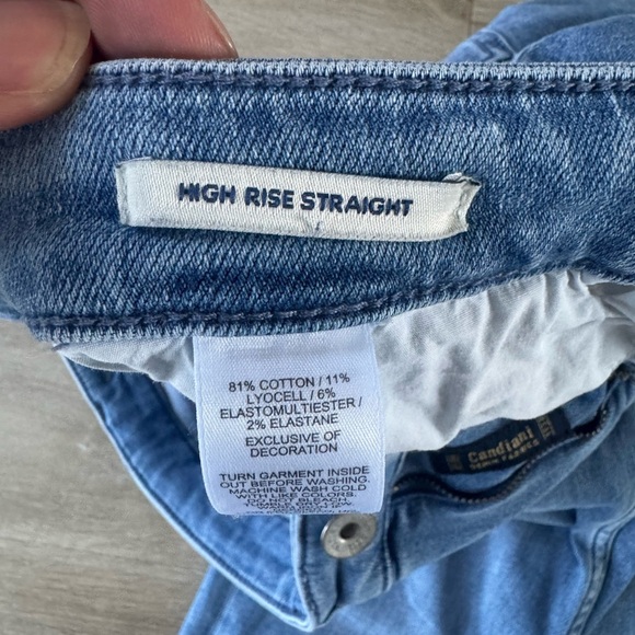 Vineyard Vines Jamie High Rise Straight Jean SZ 27 - Picture 3 of 14